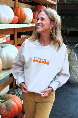 Find Me In The Pumpkin Patch Sweatshirt