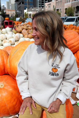 Hello Pumpkin Sweatshirt