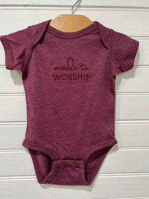 Made to Worship Onesie