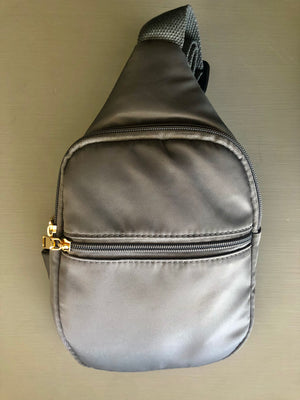 Grey Sling Bag