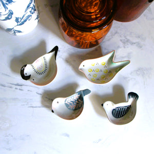 Cute Hand Painted Bird Dish