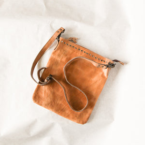 Amber Leather Tote